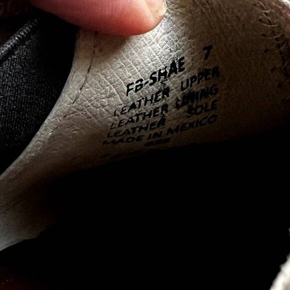 Freebird by Steven Shae Cream Lizard Leather Mule Booties SZ 7 - Picture 8 of 8